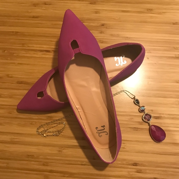 NWB Journee Collection | Magenta Flats - Picture 2 of 5
